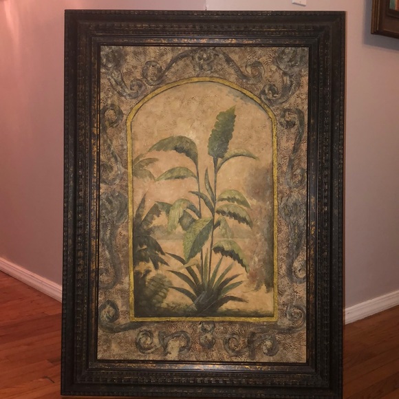 Rustic Plant Painting